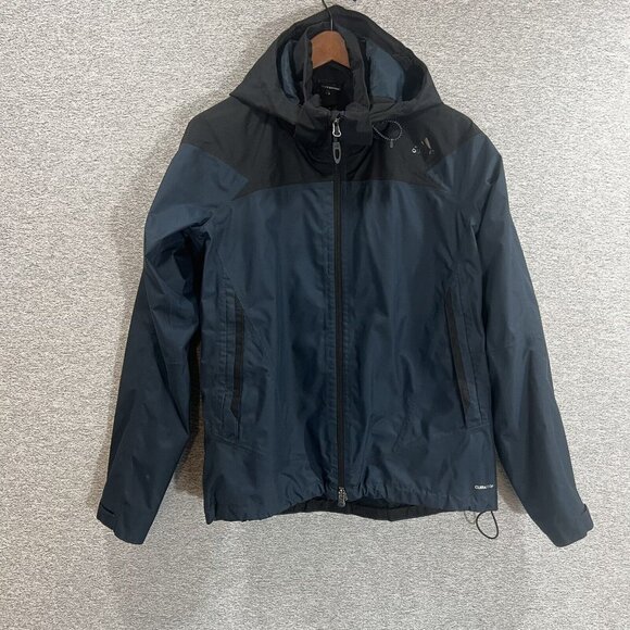 ADIDAS CLIMAPROOF Mesh Lined Jacket Men’s Medium Windbreaker Blue - Picture 14 of 15